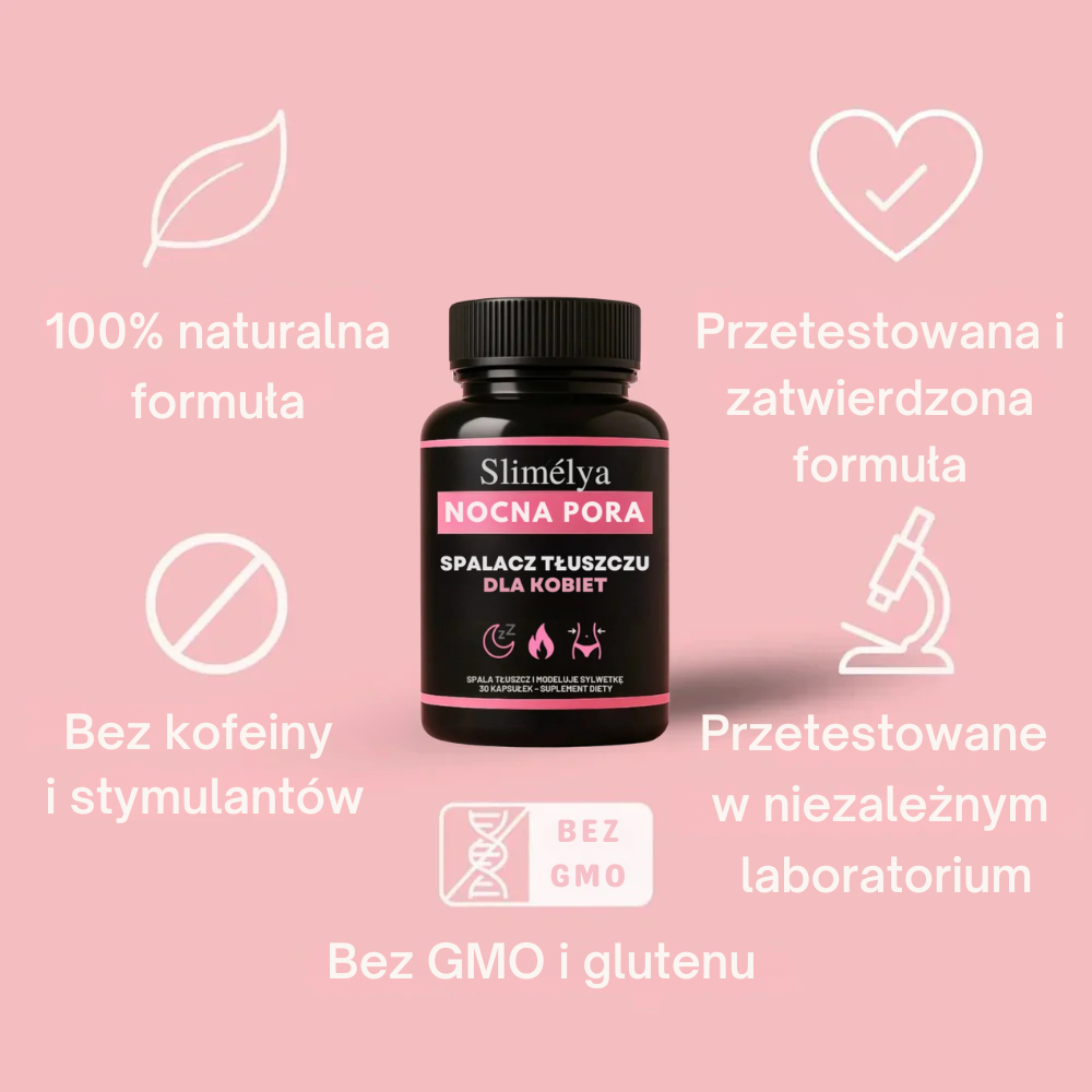 Slimélya® : Naturlig fettförbrännare för natten – 100 % naturlig (−70%)