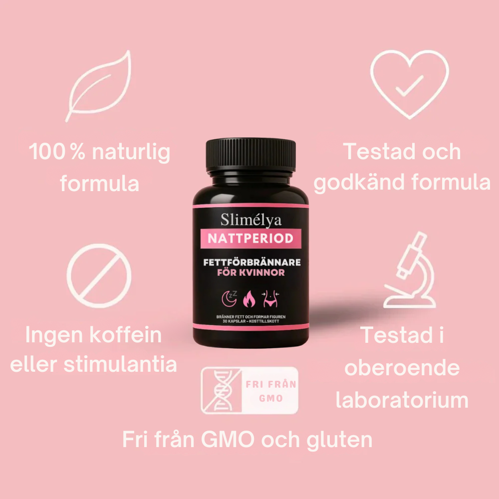 Slimélya® 100% naturlig fettförbrännare för natten