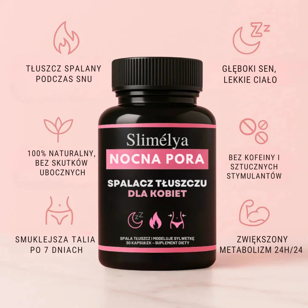 Slimélya® : Naturlig fettförbrännare för natten – 100 % naturlig (−70%)
